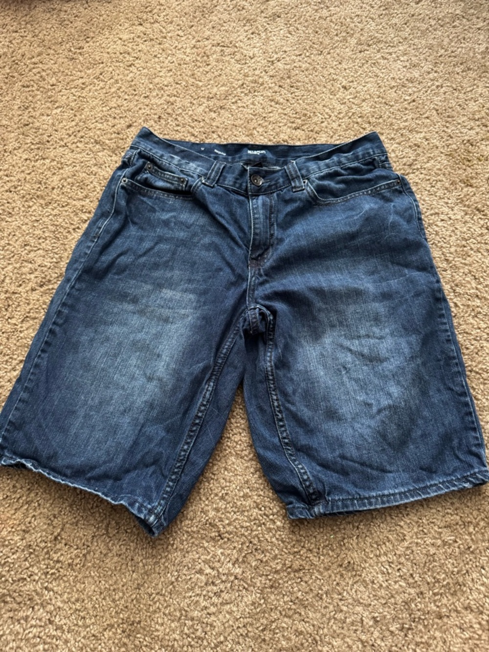 Urban Pipeline Men's Dark Blue Denim Shorts
